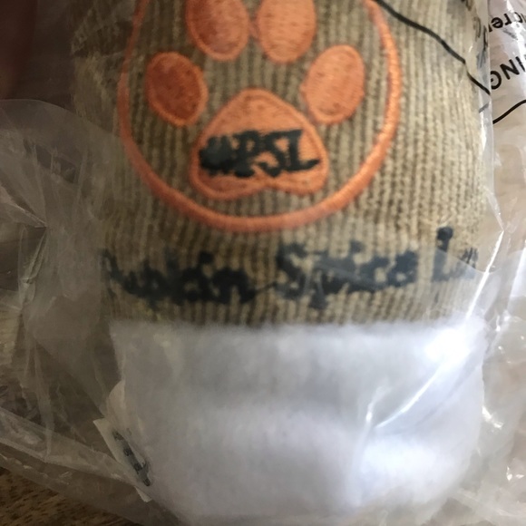 3/$15 Starbarks Coffee Pumpkin Spice Latte Dog Toy - Picture 7 of 8